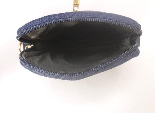 Rank Mini  Genuine Leather Black Sling Bag