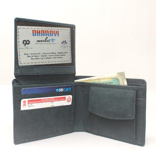 Crisscross Rank Genuine Leather Wallet for Men 2