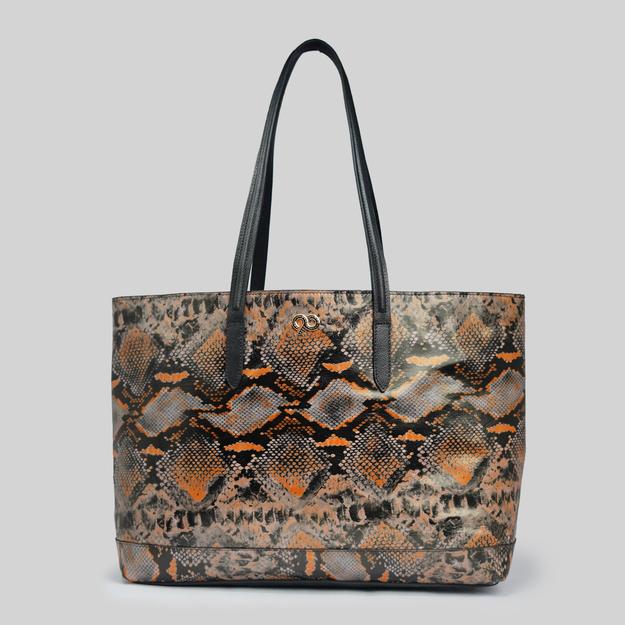 90 Feet Malti Classic Wild Real Leather Tote Bag