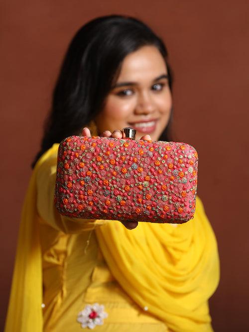 HORRA MULTI FLOWER CLUTCH