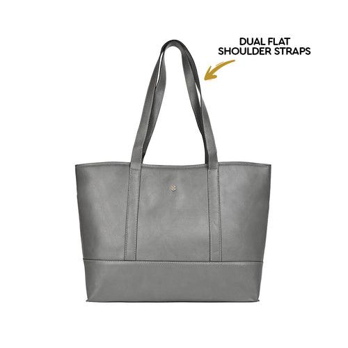 Horra Women's Casual Shoulder Handbag -Grey