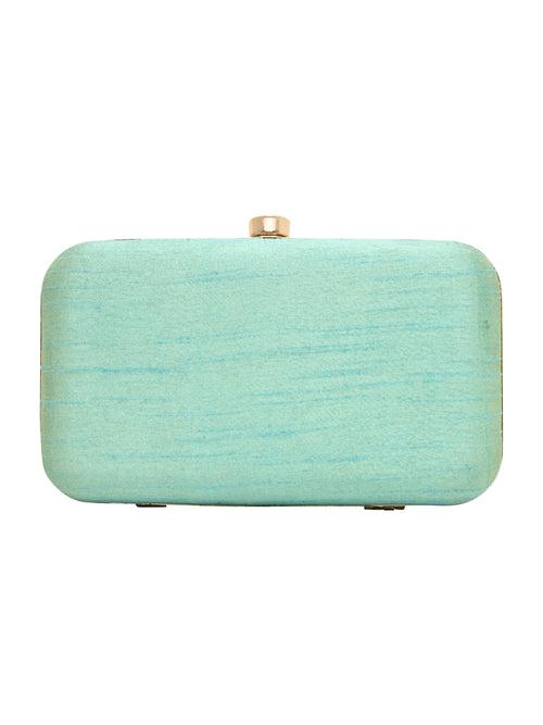 Horra Beads Emboridery Embellished Silk Party Clutch