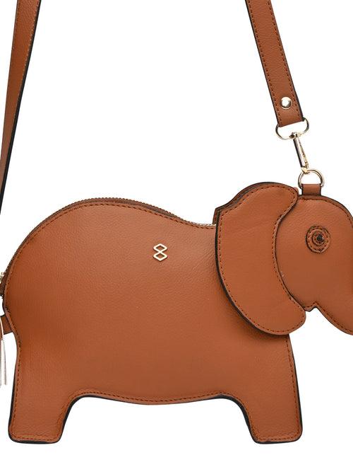 Horra Small Elephant Design Women's Sling Bag