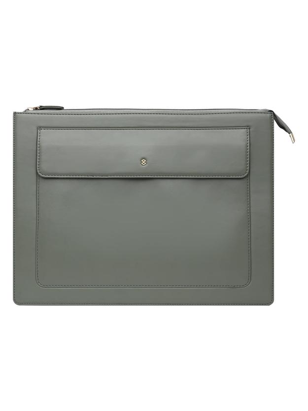 Horra Solid 15 Inch Laptop Sleeve -Grey