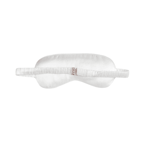 White Silk Eye Mask