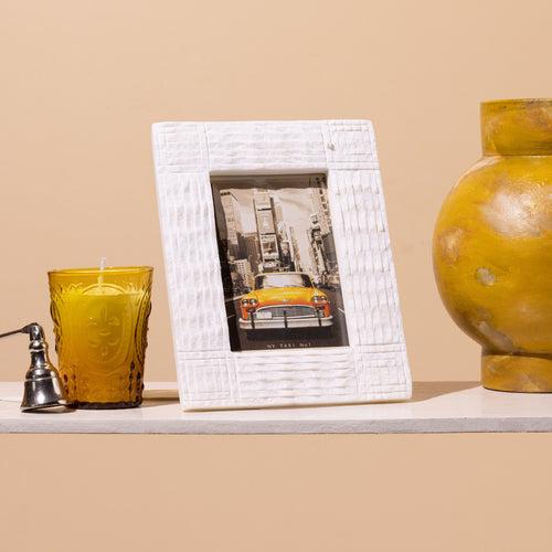 Sculpted in Stone Marble Photo Frame