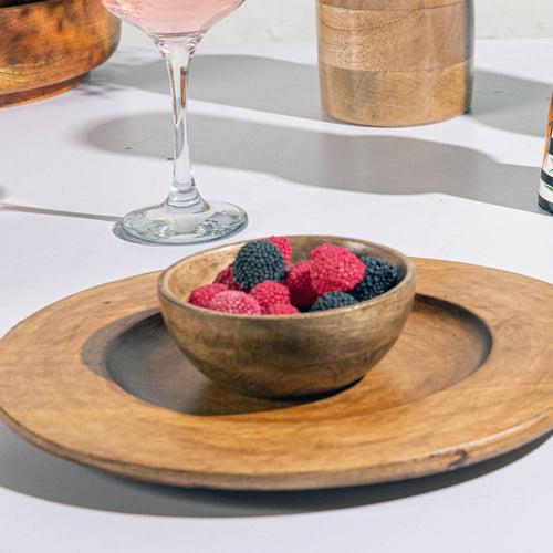 Wooden Dip Bowl