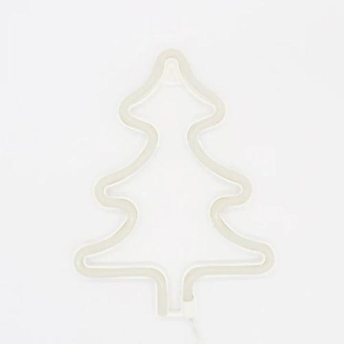 Christmas tree neon light