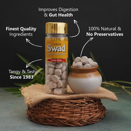 Swad Hing Peda Mouth Freshener (Digestive Pachak, Churan) 1 bottle, 120g