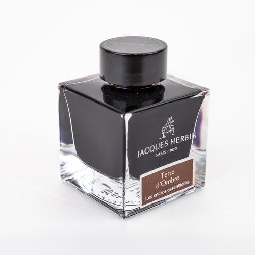 Jacques Herbin Essentielles Ink Bottle (Terre d'Ombre - 50 ML) 13147JT