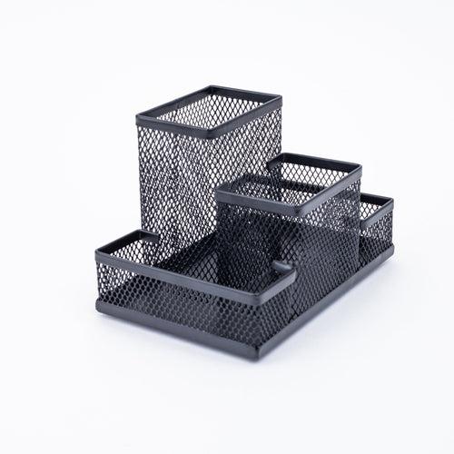 Metal Mesh Pen Holder (DL3318) - Black