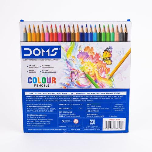 DOMS Color Pencils Set of 24 Shades