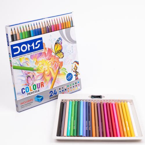 DOMS Color Pencils Set of 24 Shades