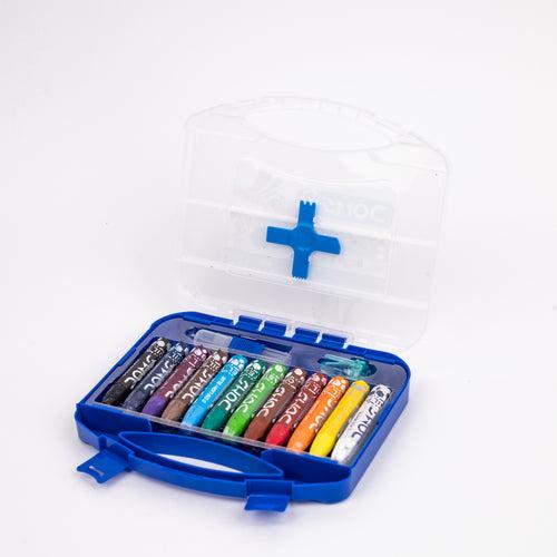 DOMS - Super Smooth Hex Oil Pastels - 12 Shades