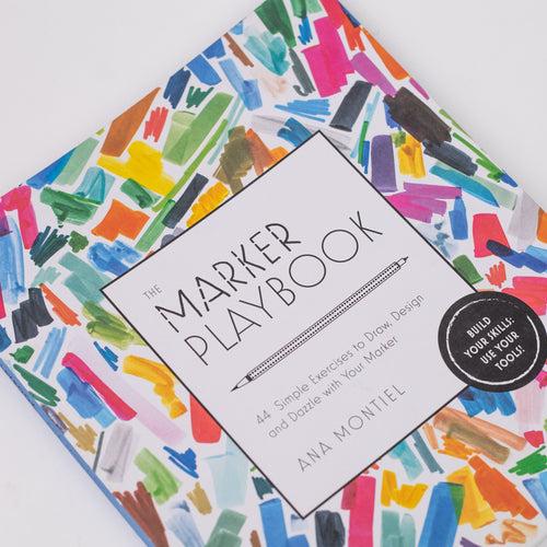 The Marker Playbook: 44 Simple Exercises to Draw, Design and Dazzle with Your Marker - (Paperback)