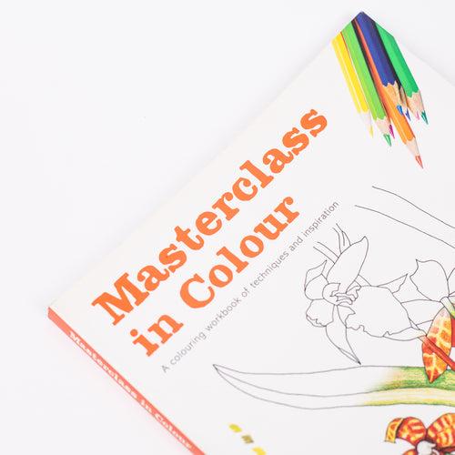 Masterclass in Colour: A colouring workbook of techniques and inspiration: By Meriel Thurstan , Rosie Martin (Paperback)