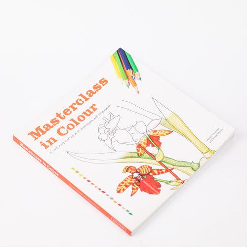 Masterclass in Colour: A colouring workbook of techniques and inspiration: By Meriel Thurstan , Rosie Martin (Paperback)