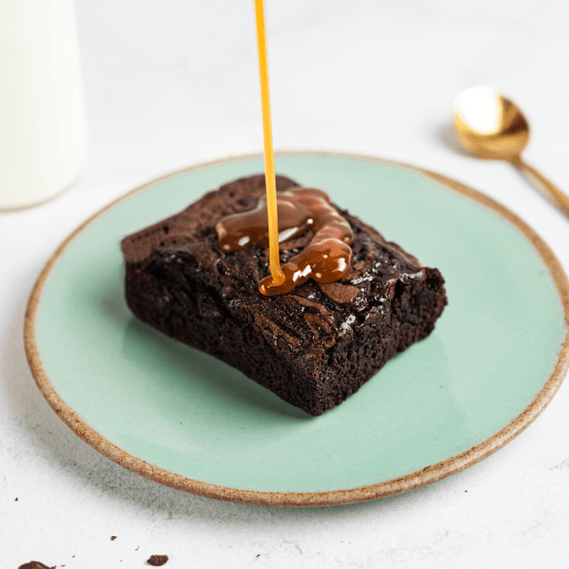 Salted Caramel Fudge Brownie