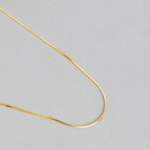 Golden Elegance 925 Sterling Silver Snake Chain