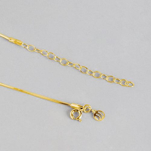 Golden Elegance 925 Sterling Silver Snake Chain