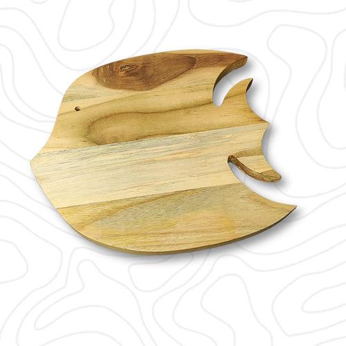 Teak Wood Fish Shaped Fruit, Vegetable Chopping Cutting Board