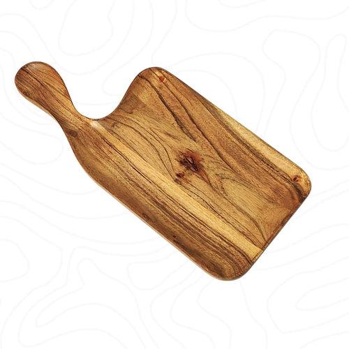 Acacia Wood Serving Tray for Snaks, Food, Drinks Platter