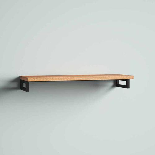 Wooden Floating Wall Mounted Shelf Rustic Storage Organizer Accessories Holder
