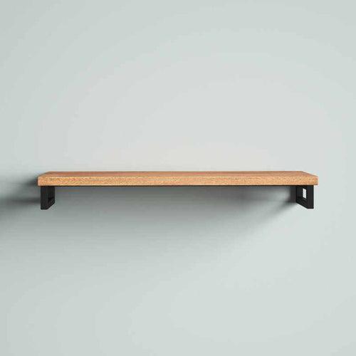 Wooden Floating Wall Mounted Shelf Rustic Storage Organizer Accessories Holder