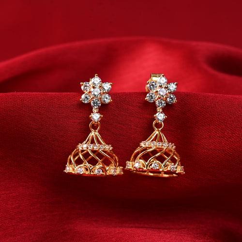 Silver Xiti Jhumki Earrings