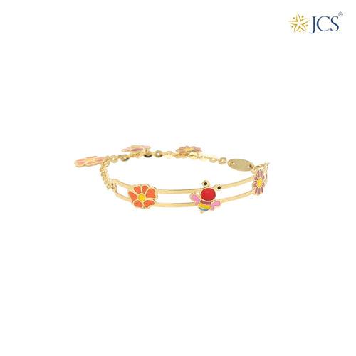 Gardenia Baby Gold Bracelet_JGB4086