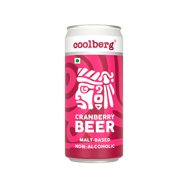 Coolberg Cranberry Non Alcoholic Beer CAN