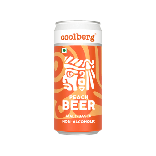 Coolberg Peach Non Alcoholic Beer CAN