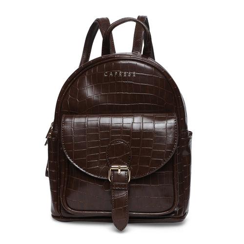 Caprese Viktoria Backpack Small Dark Brown