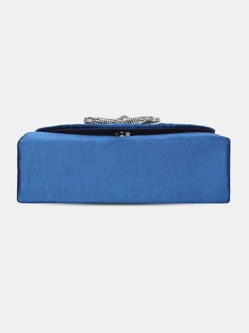 Caprese Bella Clutch Small Blue