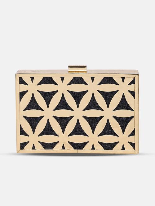 CAPRESE PARTY JUNIE BOX CLUTCH SMALL NAVY