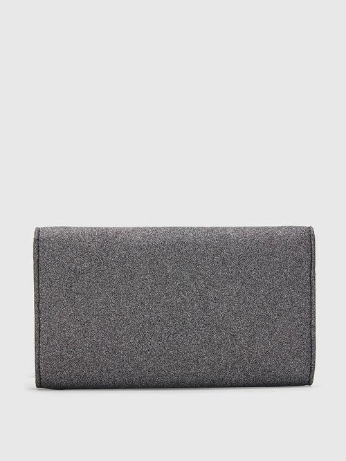 Caprese Junie Flapover Clutch Medium Gunmetal