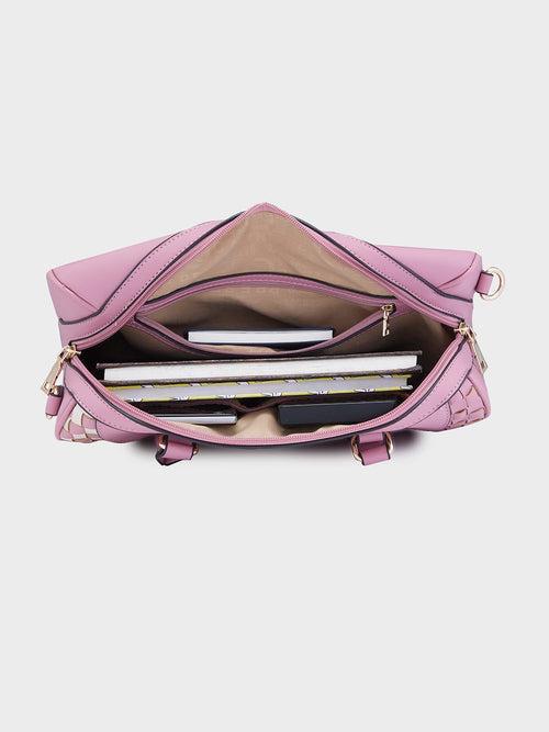 Caprese Aria Satchel Medium Blush