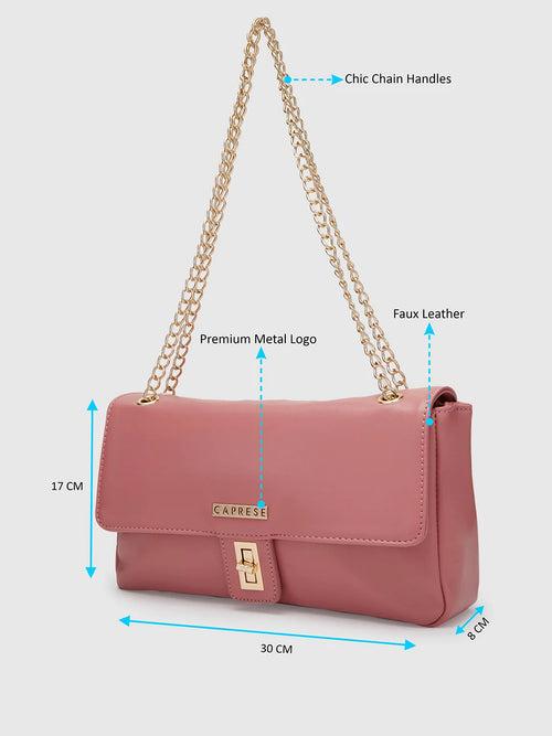 Caprese Darina Satchel Medium Soft Pink