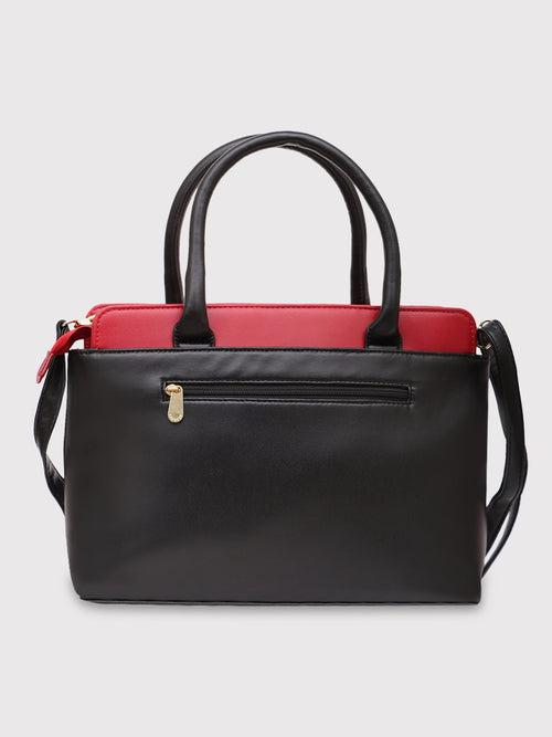 Caprese Lizzy Satchel Medium Solid Women's Handbag