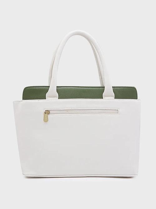 Caprese Lizzy Satchel Medium Solid Women's Handbag