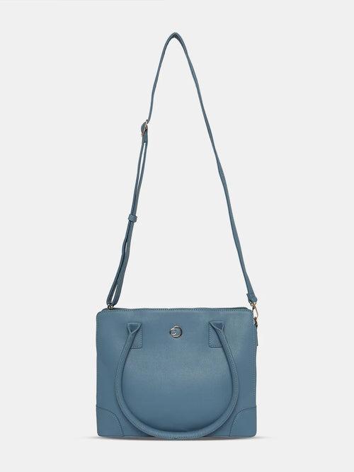 Caprese Milan Satchel Medium Solid Women's Handbag