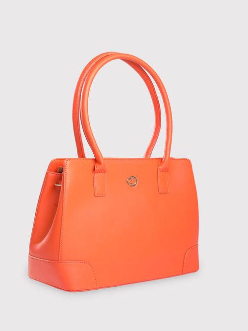 Caprese Milan Satchel Medium Solid Women's Handbag