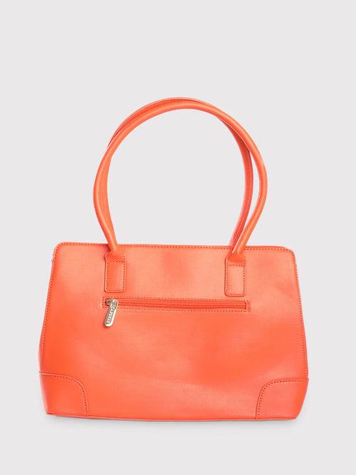 Caprese Milan Satchel Medium Solid Women's Handbag