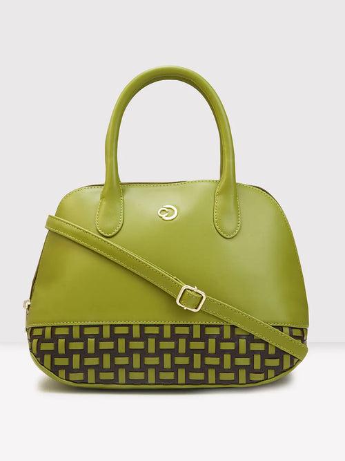 Caprese Zeta Satchel Medium Quilted Women's Handbag