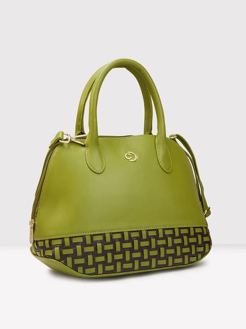 Caprese Zeta Satchel Medium Quilted Women's Handbag