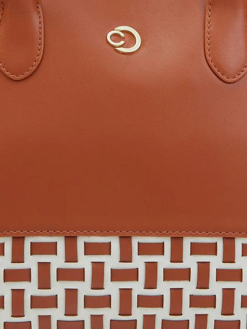 Caprese Zeta Satchel Medium Quilted Women's Handbag