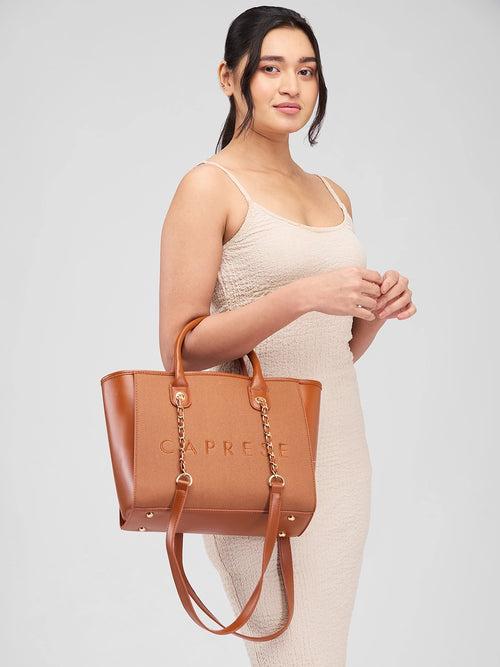 Caprese Brooklyn Tote Large Brown