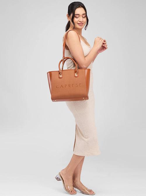 Caprese Brooklyn Tote Large Brown