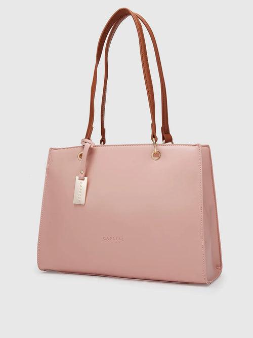 Caprese Inessa Tote Medium Blush Brown