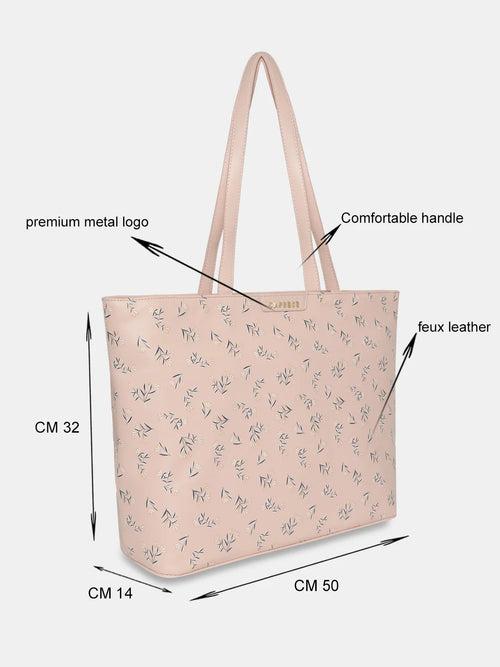 Caprese Merida Laptop Tote Large Printed Women's Office Handbag